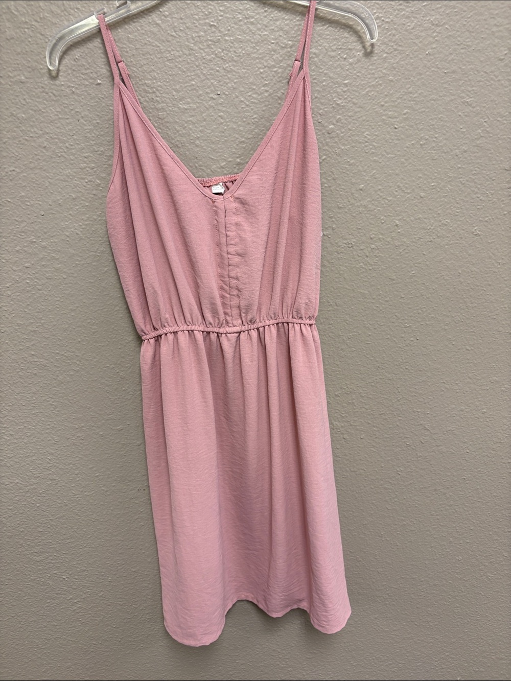 Dusty Rose Spaghetti Strap Sundress